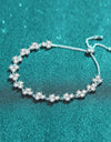 Adjustable Moissanite Bracelet