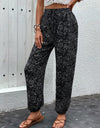 Printed High Waist Pants