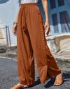 Full Size Tassel Wide Leg Pants