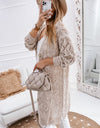 V-Neck Long Sleeve Cardigan