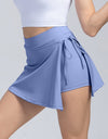 High Waist Active Skort with Pockets