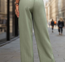 High Waist Wide Leg Pants