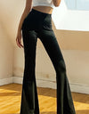 High Rise Flared Pants