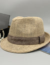 Short Brim Jute Cloth Hat