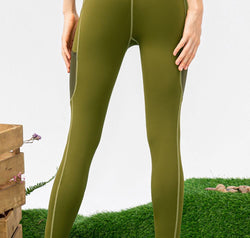 High Waist Slim Fit Long Sports Pants
