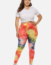 Plus Size Tie Dye Legging