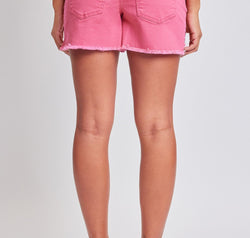 YMI Jeanswear Full Size Drawstring Raw Hem Shorts