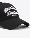 Embroidered Graphic Adjustable Baseball Cap