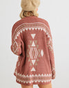 VERY J/Loveriche Open Front Long Sleeve Cardigan