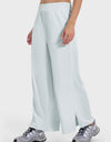 Slit Wide Leg Active Pants