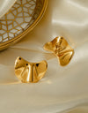 Irregular 18K Gold-Plated Earrings