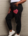 Simply Love Full Size GIRL POWER Graphic Sweatpants