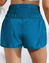 Breathable Smocked Sports Shorts