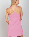 VERY J Sleeveless Active Tennis Dress with Unitard Liner