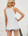 Grecian Neck Knit Tank