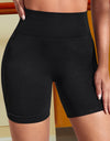 Wide Waistband Sports Shorts