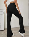 High Waist Flare Leg Pants