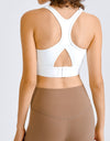 Cross Back Yoga Crop Top