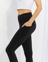 Leggings Depot Full Size Strengthen and Lengthen Reflective Dot Active Leggings