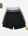 3-Pack Elastic Waist Shorts