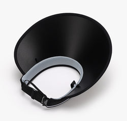 Plaid Natural Grass Adjustable Sun Hat