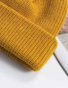 Cozy Rib-Knit Cuff Beanie