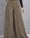 Animal Print High-Rise Culottes