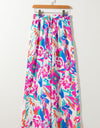 Printed Wide Leg Pants