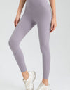 Wide Waistband Slim Fit Active Leggings