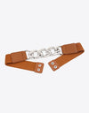 Chain Detail Elastic Belt