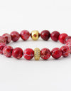 Natural Stone Beaded Bracelet