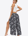 Split Wide Leg Long Pants