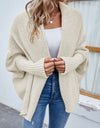 Open Front Long Sleeve Cardigan