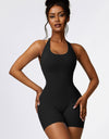 Halter Neck Sports Romper