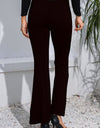 High Waist Long Flare Pants