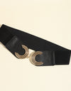 Double C Buckle Elastic Belt