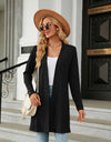 Long Sleeve Open Front Cardigan