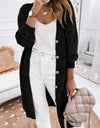 V-Neck Long Sleeve Cardigan