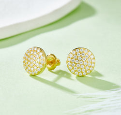 Moissanite 925 Sterling Silver Earrings