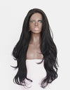 13*3" Lace Front Wigs Synthetic Long Wavy 24" 130% Density