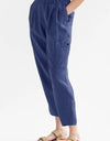 Pocketed Elastic Waist Pants