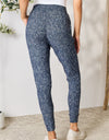 LOVEIT Heathered Drawstring Leggings with Pockets