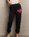 Simply Love Full Size GIRL POWER Graphic Sweatpants