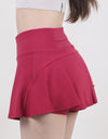 High Waist Pleated Active Skirt