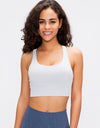 Crisscross Scoop Neck Active Tank