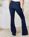 Kancan Full Size Mid Rise Flare Jeans