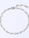 925 Sterling Silver Pearl Bracelet