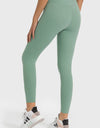 High Waist Ankle-Length Yoga Leggings