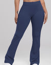 Ruched High Waist Bootcut Active Pants