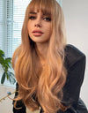 Natural Wave Full Machine Synthetic Wigs 26"